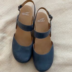 Dansko Taci Sandals Denim Blue